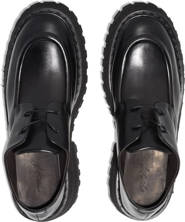ridged-sole Derby shoes - Image 4