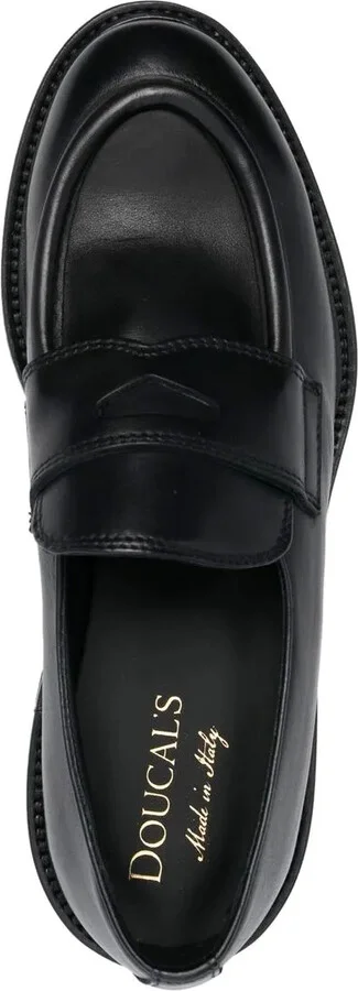 Ridged-Sole Detail Loafers - Image 4