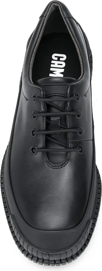 Ridged Sole Lace-Up Shoes - Image 4