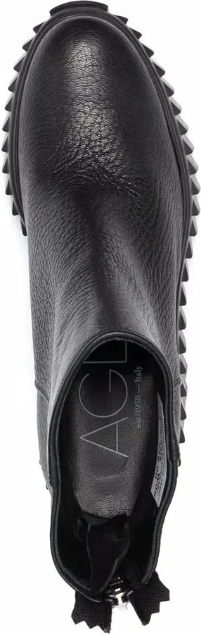 Ridged Sole Platform Boots - Image 4
