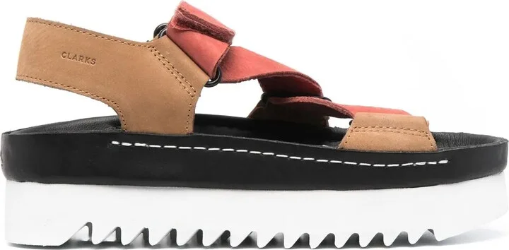 Ridged-Sole Sandals