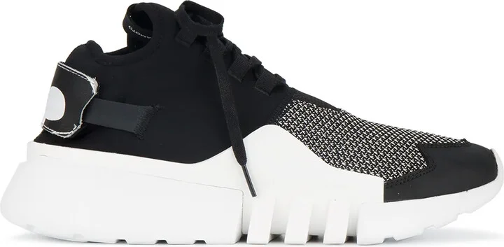 Ridged-Sole Sneakers