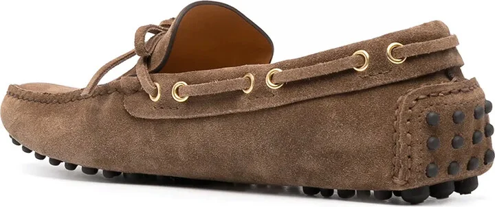 Ridged Suede Loafers - Image 3