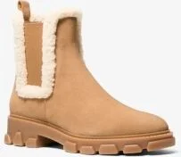 Ridley Suede and Faux Shearling Boot - Image 8