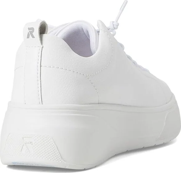 Rieker Carla 01 Women's Shoes White : EU 39 (US Women's 8) M, Leather - Image 4