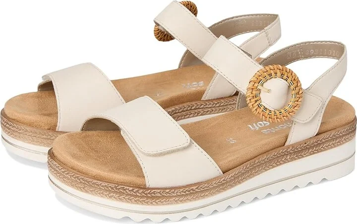 Rieker Jocelyn 52 Women's Shoes Porzellan : EU 39 (US Women's 8) M, Leather