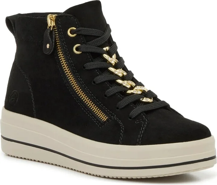 Rieker Julika 70 Wedge HighTop Sneaker