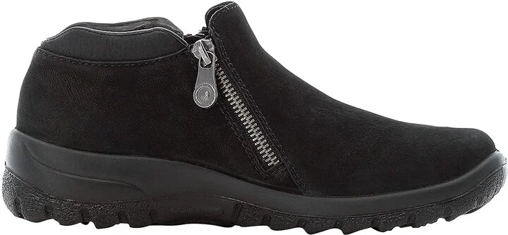 Rieker L7160 Eike 60 Women's Slip on Shoes Black Suede : EU 36 (US Women's 5.5-6) M - Image 2