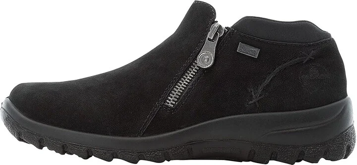 Rieker L7160 Eike 60 Women's Slip on Shoes Black Suede : EU 36 (US Women's 5.5-6) M - Image 6