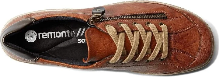 Rieker Liv 02 Women's Lace up casual Shoes Cuoio/Antik/Cuoio : EU 37 (US Women's 6.5) M, Leather - Image 2