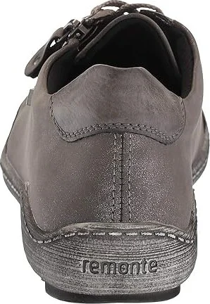 Rieker Liv 02 Women's Lace up casual Shoes Fumo/Mineral : EU 36 (US Women's 5.5-6) M, Synthetic - Image 5