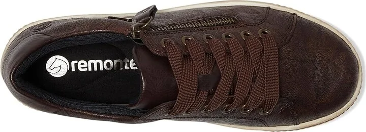 Rieker Maditta 00 Women's Shoes Havanna/Havanna : EU 38 (US Women's 7-7.5) M, Leather - Image 2