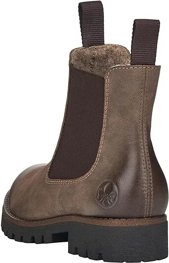 Rieker Payton 78 Women's Boots Mud : EU 36 (US Women's 5.5-6) M, Leather - Image 4