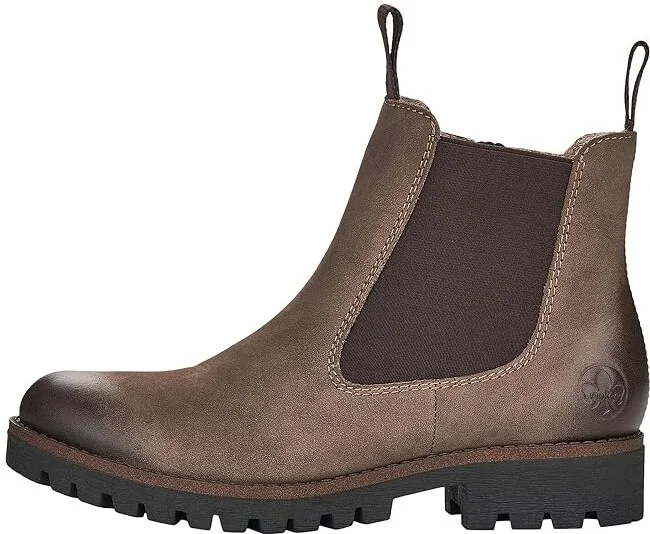 Rieker Payton 78 Women's Boots Mud : EU 36 (US Women's 5.5-6) M, Leather - Image 5