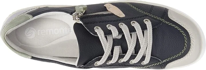 Rieker R1427 Liv 27 Women's Shoes Vapor/Pazifik/Rose/Peppermint : EU 41 (US Women's 9.5) M, Leather - Image 2
