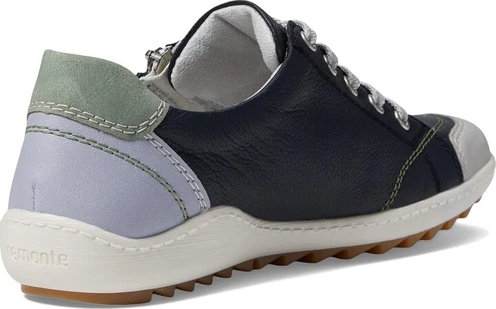 Rieker R1427 Liv 27 Women's Shoes Vapor/Pazifik/Rose/Peppermint : EU 41 (US Women's 9.5) M, Leather - Image 4