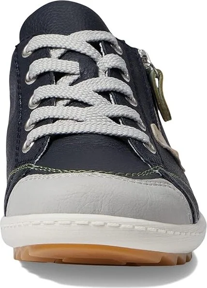 Rieker R1427 Liv 27 Women's Shoes Vapor/Pazifik/Rose/Peppermint : EU 41 (US Women's 9.5) M, Leather - Image 5