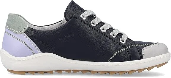 Rieker R1427 Liv 27 Women's Shoes Vapor/Pazifik/Rose/Peppermint : EU 41 (US Women's 9.5) M, Leather - Image 7