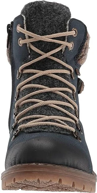 Rieker Y9131 Sabrina 31 Women's Lace-up Boots Pazifik/Anthrazit/Graphit : EU 36 (US Women's 5.5-6) M, Synthetic - Image 6