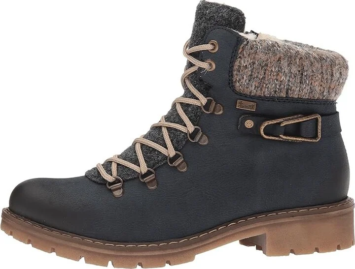 Rieker Y9131 Sabrina 31 Women's Lace-up Boots Pazifik/Anthrazit/Graphit : EU 36 (US Women's 5.5-6) M, Synthetic - Image 7
