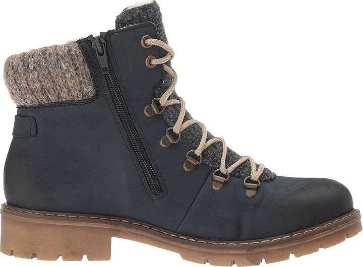 Rieker Y9131 Sabrina 31 Women's Lace-up Boots Pazifik/Anthrazit/Graphit : EU 36 (US Women's 5.5-6) M, Synthetic - Image 8