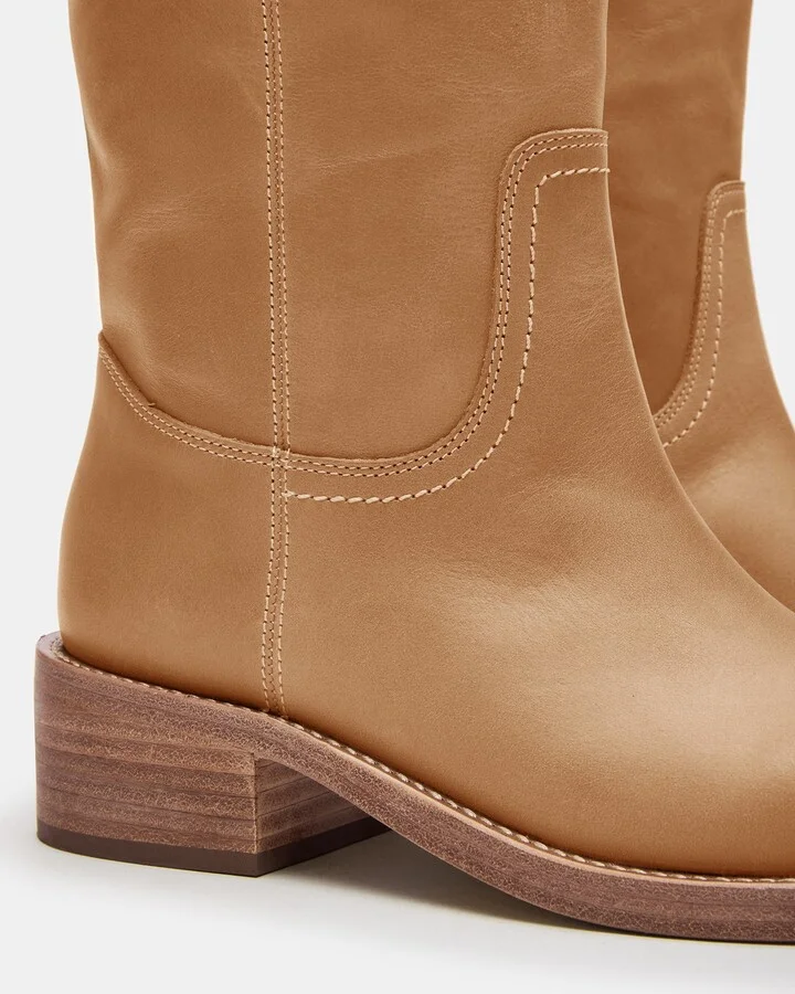 Riggs Banana Leather Wide Calf - Image 4