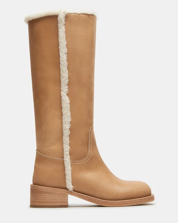 Riggs Faux Fur Banana Leather