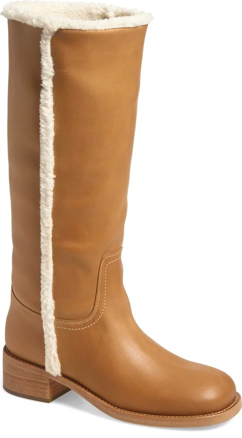 Riggs Faux Shearling Lined Tall Boot