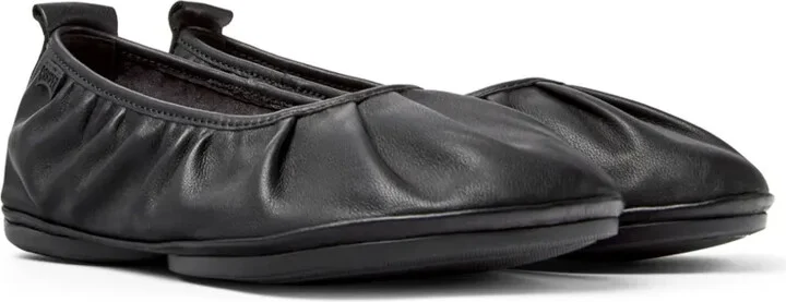 Right leather ballerina shoes - Image 2