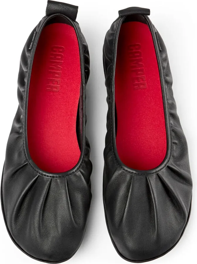 Right leather ballerina shoes - Image 4