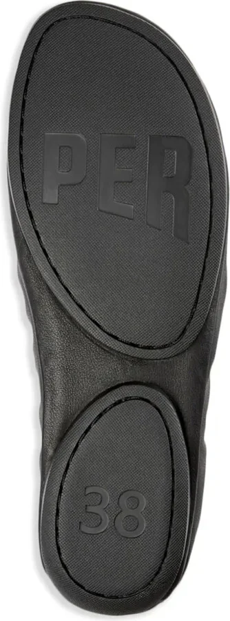 Right leather ballerina shoes - Image 5