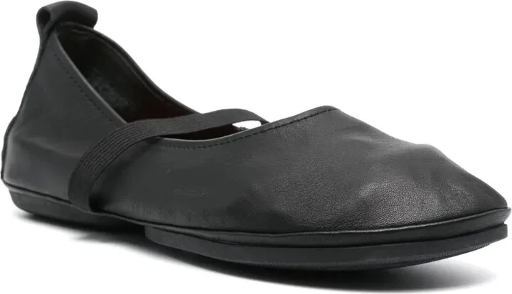Right Nina leather ballerina shoes - Image 2