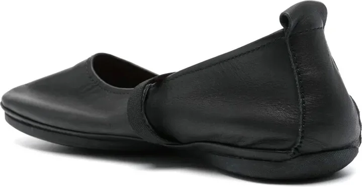 Right Nina leather ballerina shoes - Image 3