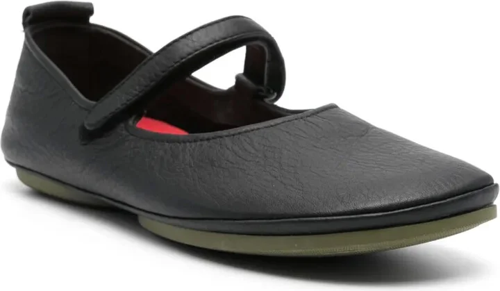 Right Nina leather ballerina shoes - Image 2