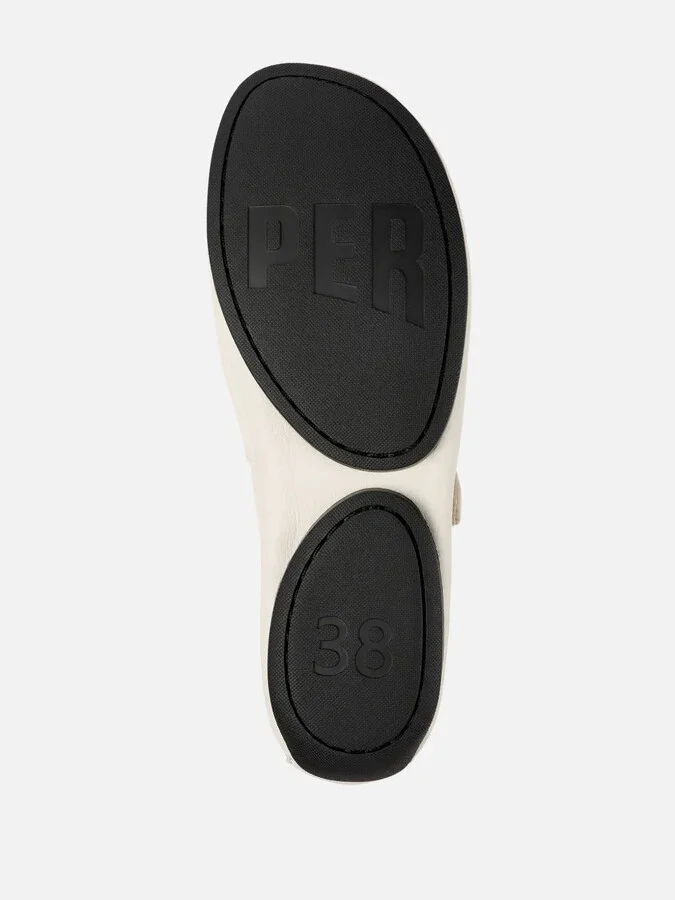 Right Nina leather ballerina shoes - Image 5