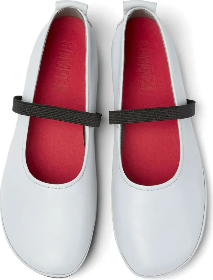 Right Nina leather ballerina shoes - Image 3