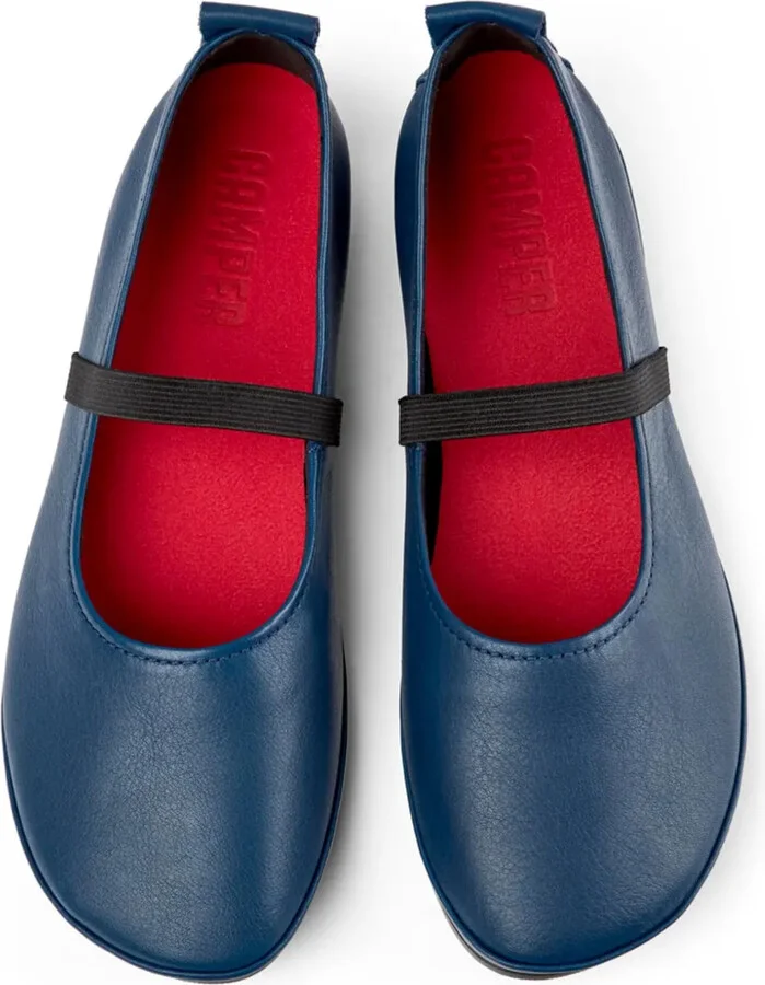 Right Nina leather ballerina shoes - Image 3