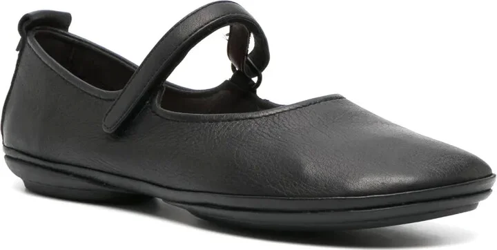 Right Nina leather ballerina shoes - Image 2