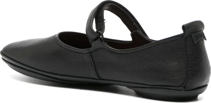 Right Nina leather ballerina shoes - Image 3