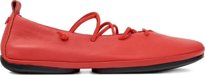 Right Nina leather ballet flats