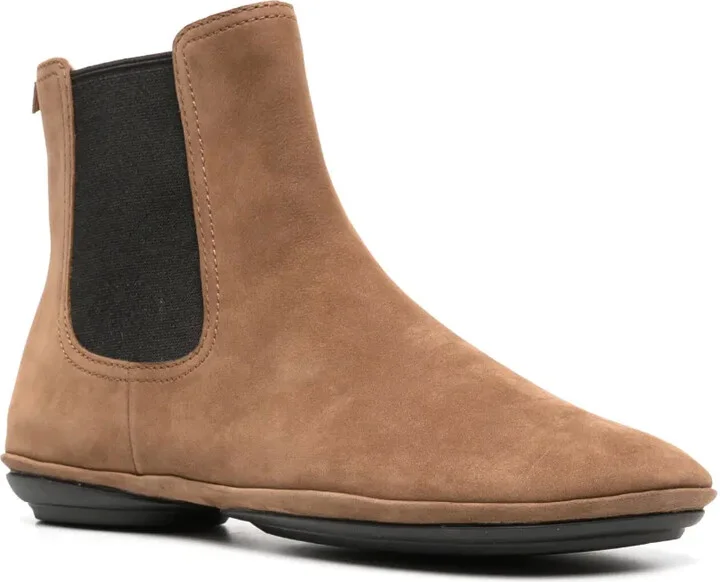 Right Nina suede ankle-boots - Image 2