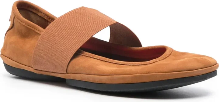 Right Nina suede ballerina shoes - Image 2