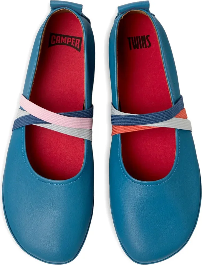 Right Nina Twins elastic-strap ballet flats - Image 3