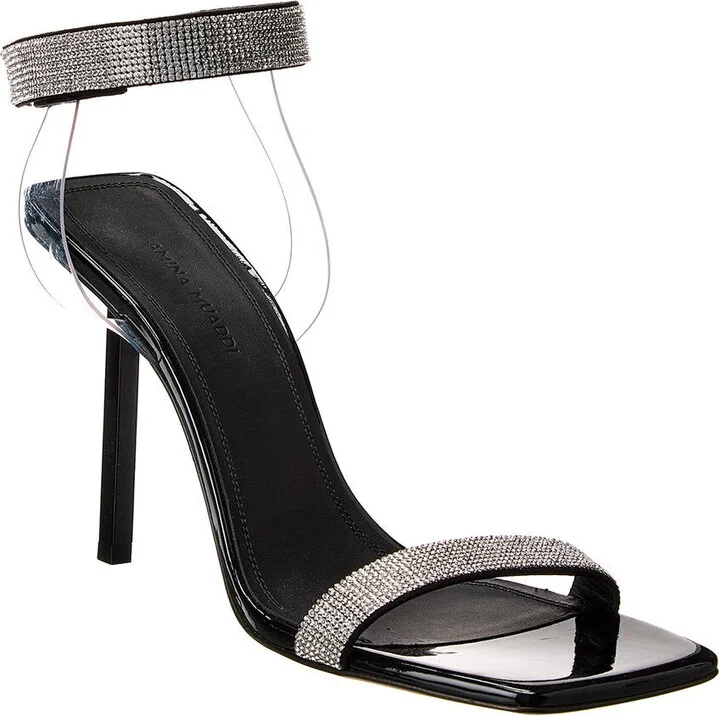 Rih Vinyl & Patent Sandal