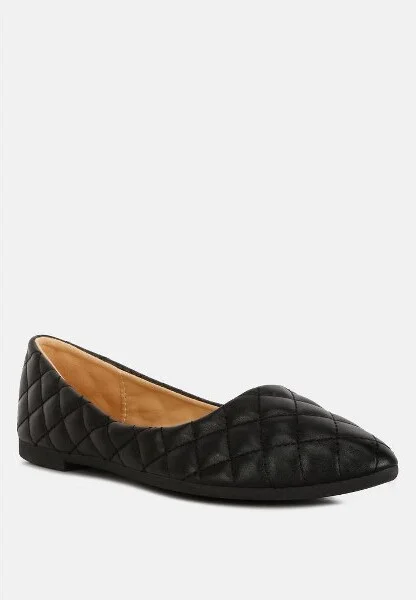 Rikhani Quilted Detail Ballet Flats Women - Image 2