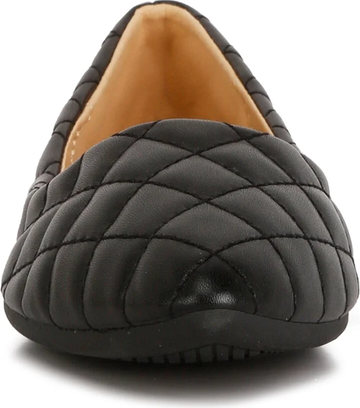 Rikhani Quilted Pointed Toe Ballet Flat - Image 11
