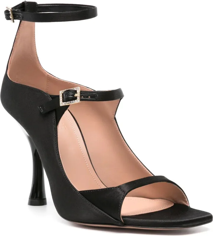 Riley 90mm satin sandals - Image 2