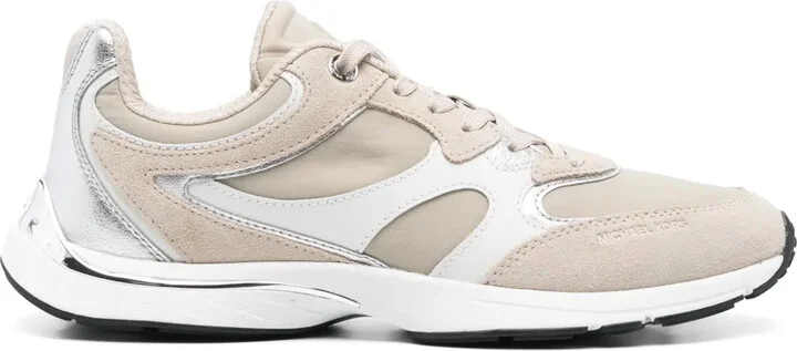 Riley Mixed-Media sneakers