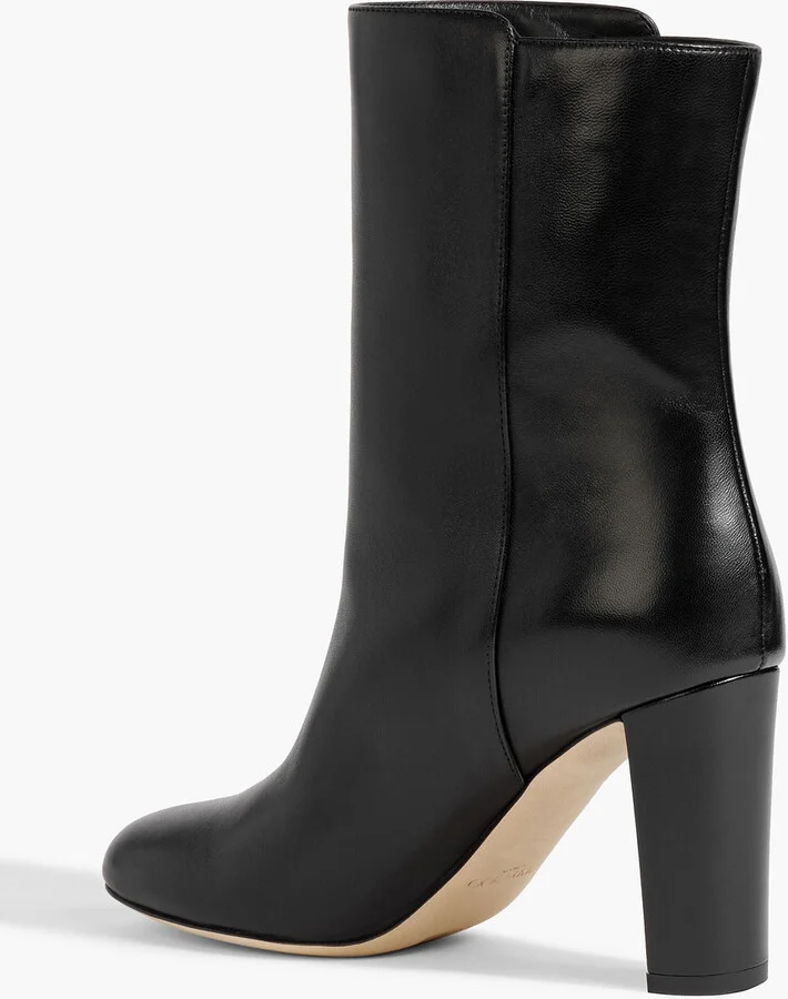 Rina 85 embellished leather ankle boots - Image 3