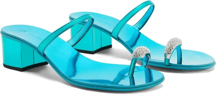 Ring 40mm leather sandals - Image 2